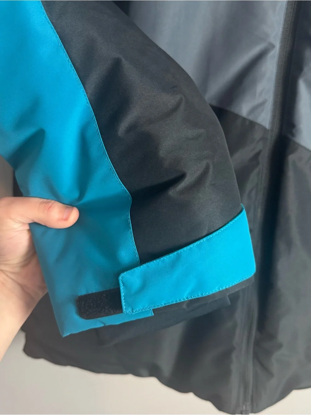 Spyder Little Boys Blue Color Block Winter Coat Size XL - Picture 5 of 11